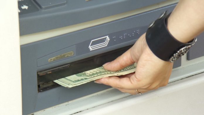 atm dollar thief