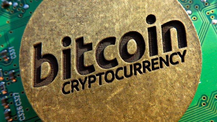 Bitcoin-cryptocurrency-coin