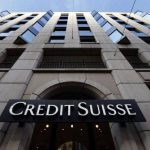 Swiss bank Credit Suisse in Geneva