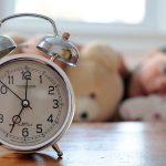 clock-girl-look time