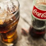 Coke Bottle And Glass