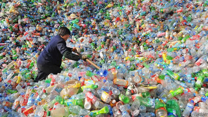 plastic dump
