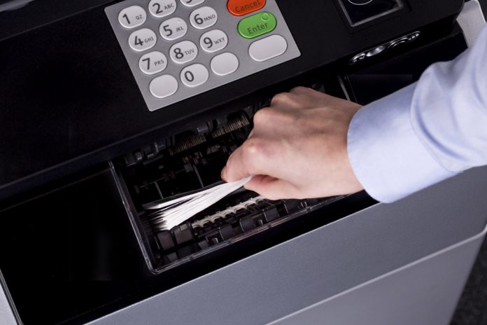 cash in atm