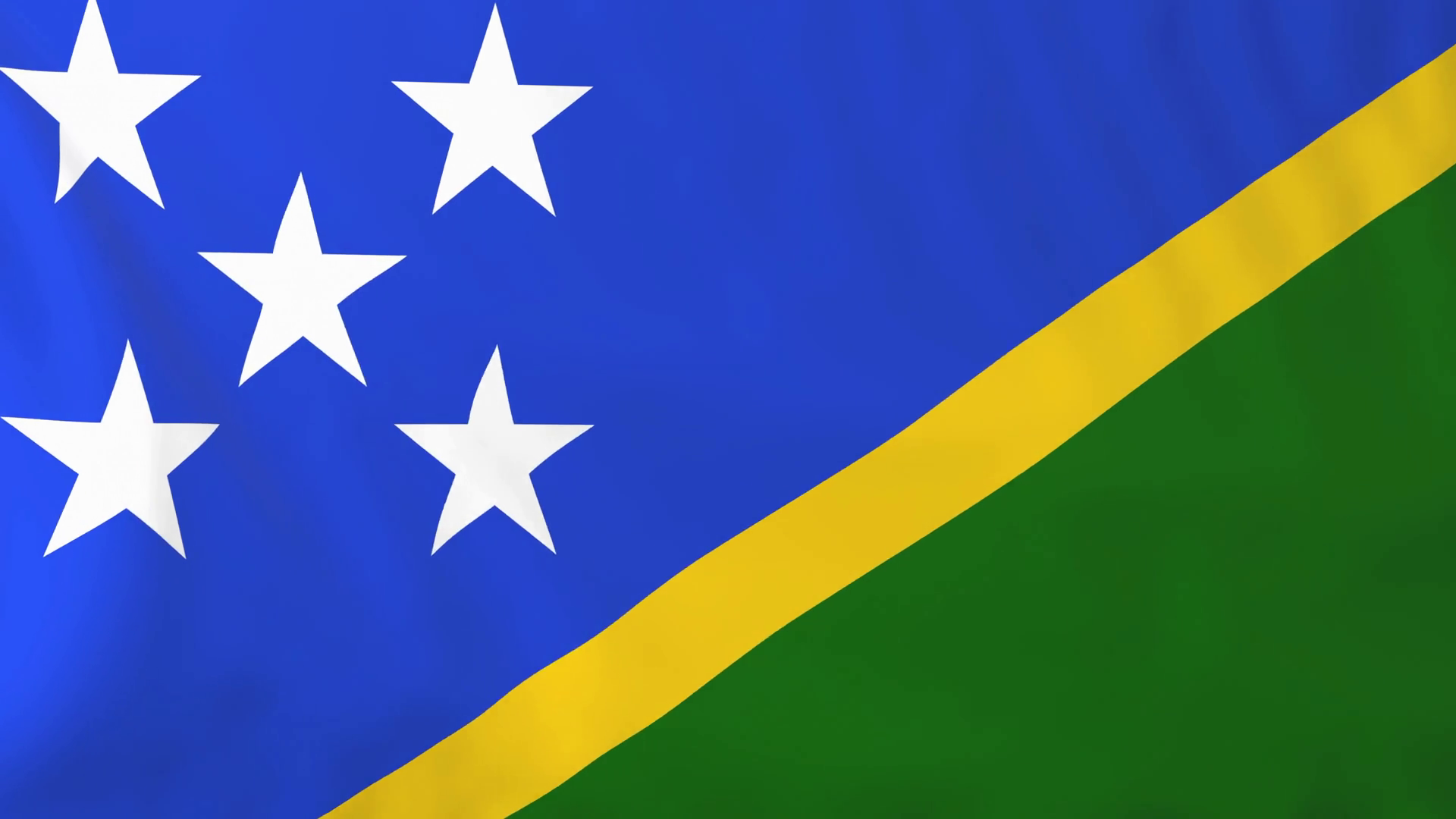 flag of solomon islands rendered using official design and colors seamless loop svujbrqzx thumbnail full01
