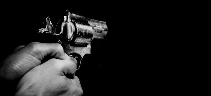 Gun in hands 970x440