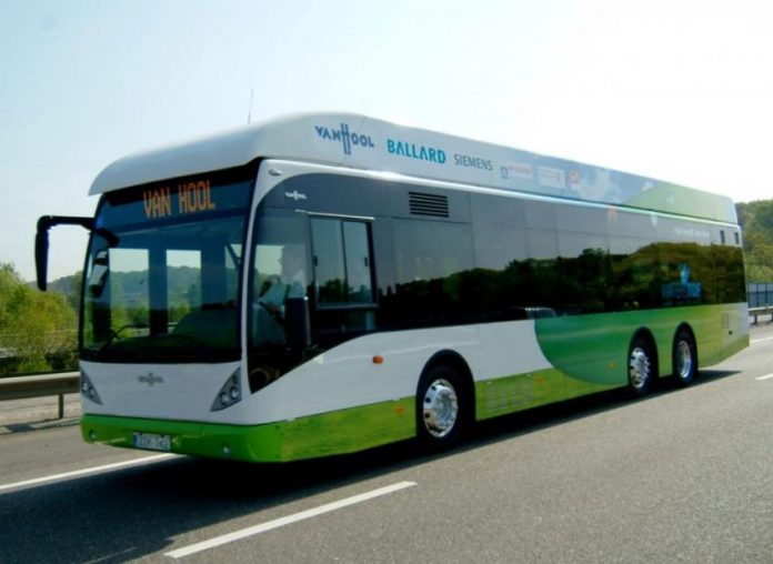 hidrogenli avtobuslar banker.az