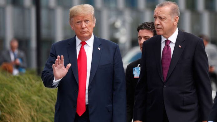 Donald Tramp Rəcəb Tayyib Ərdoğan