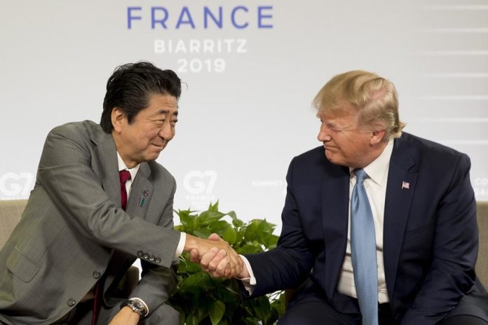 trump-shinzo abe