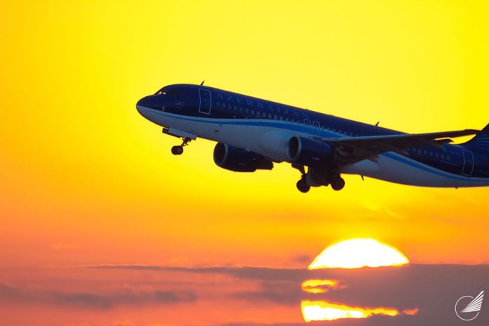 azal azerbaijan airline -plane