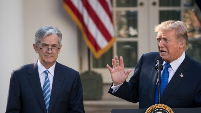 donald trump jerome powell