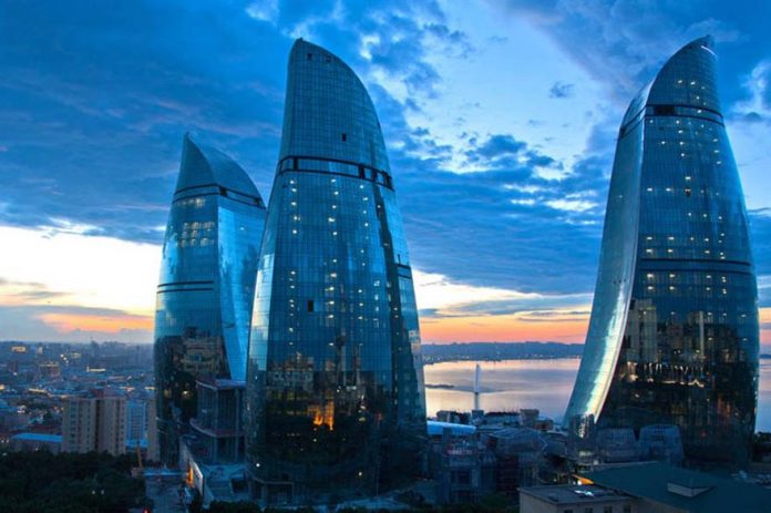 fairmont - flame towers -alov qulleler