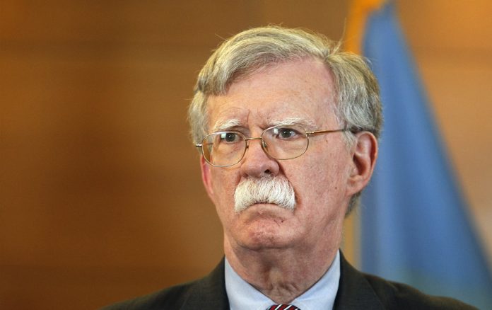 US National Security Advisor John Bolton Press Conference In Kiev