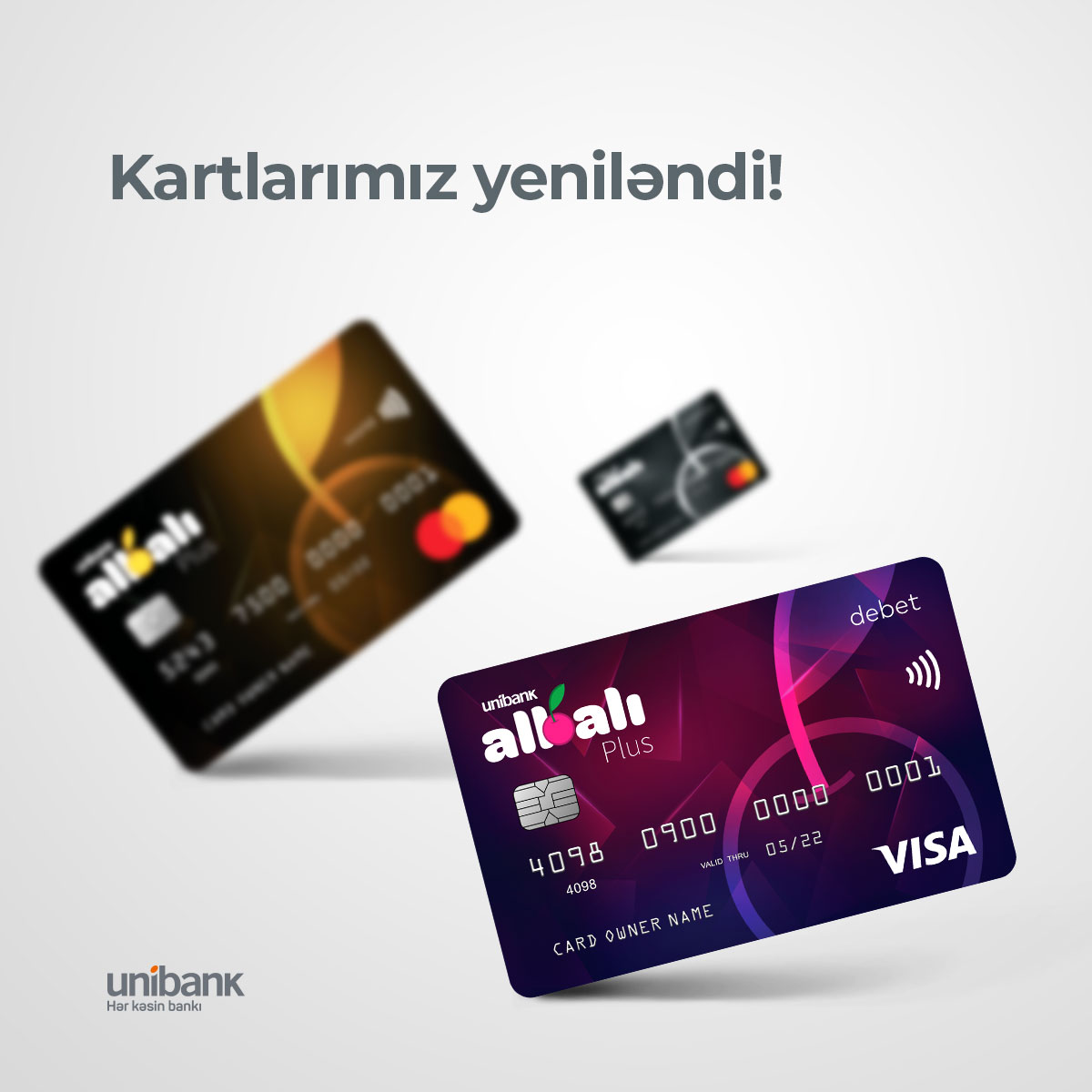 Unibank In Albali Plus Kartlari Yeniləndi