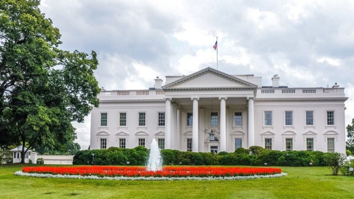 white-house-on-cloudy-day