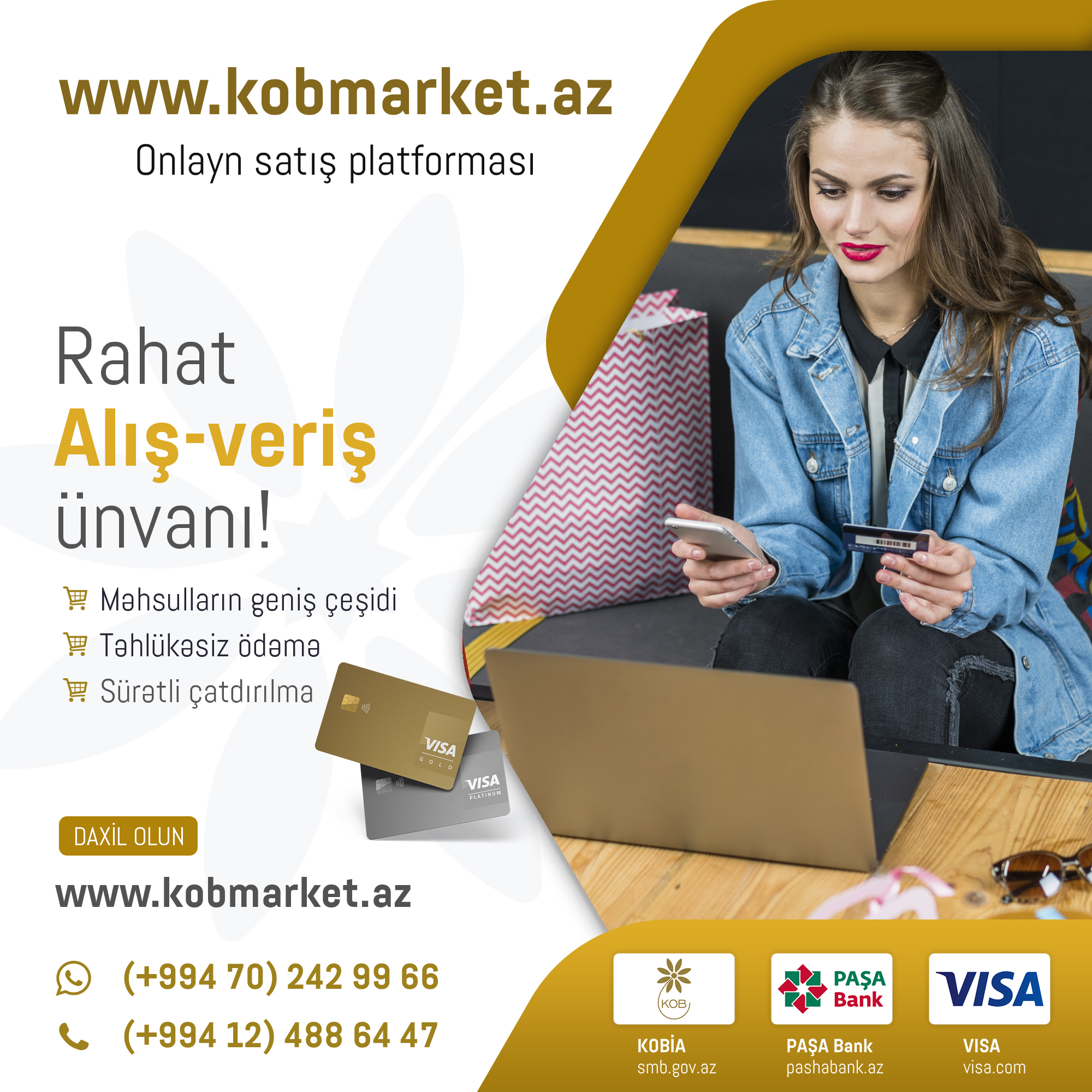 Kobmarket.az - Azərbaycan elektron ticarətində yeni söz 1 2