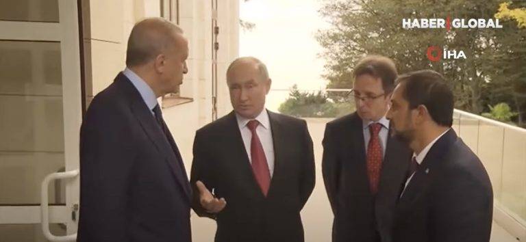 Ərdoğanla Putin arasında maraqlı dialoq