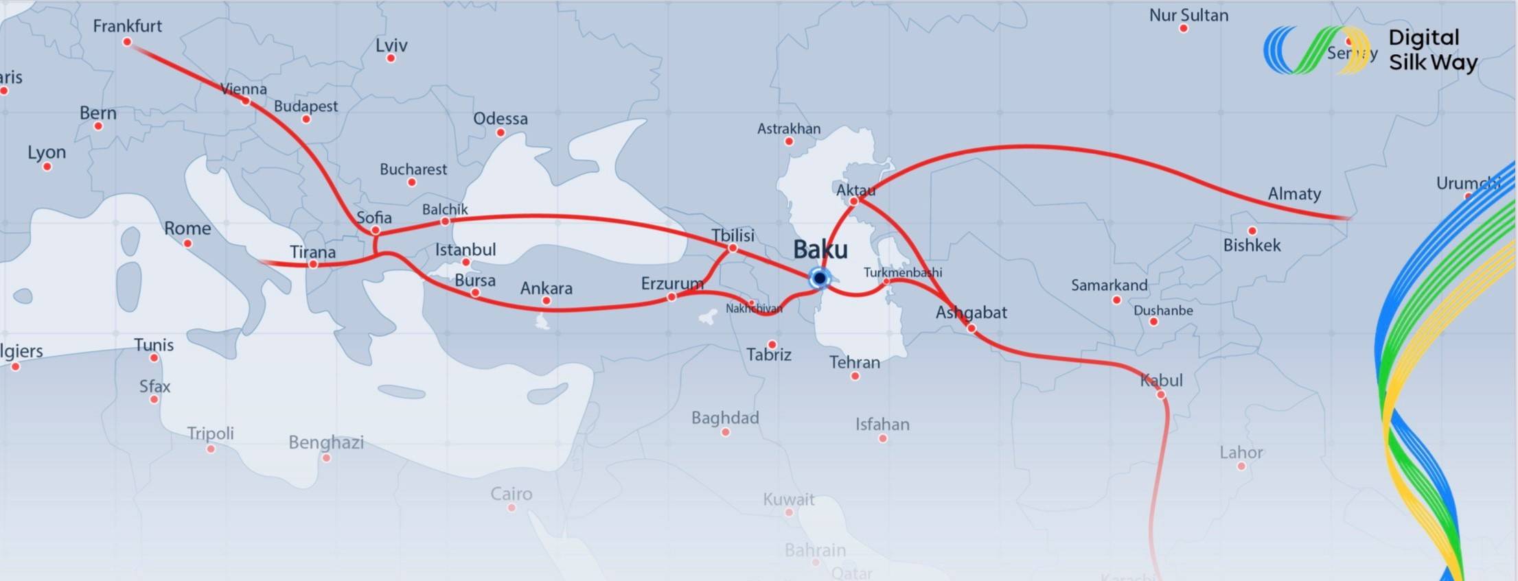 Digital Silk Way Map