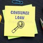 financial-concept-meaning-consumer-loan-phrase-piece-paper-financial-concept-meaning-consumer-loan-phrase-211730945