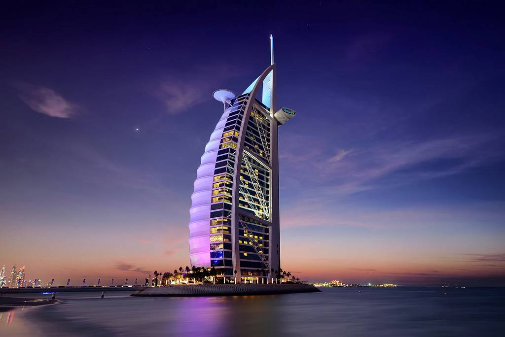 sunset geotagged hotel Al Nikon long exposure Dubai united sigma Emirates arab ii 1224mm dg jumeirah burj d800 f4556 hsm geo lat 2514131660903726 geo lon 551853693155982 970336