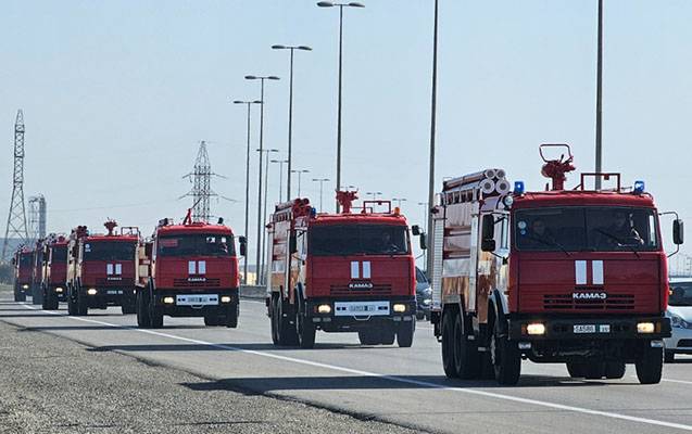 Prezident tapşırdı – Qırğızıstana 10 “KamAZ” göndərildi