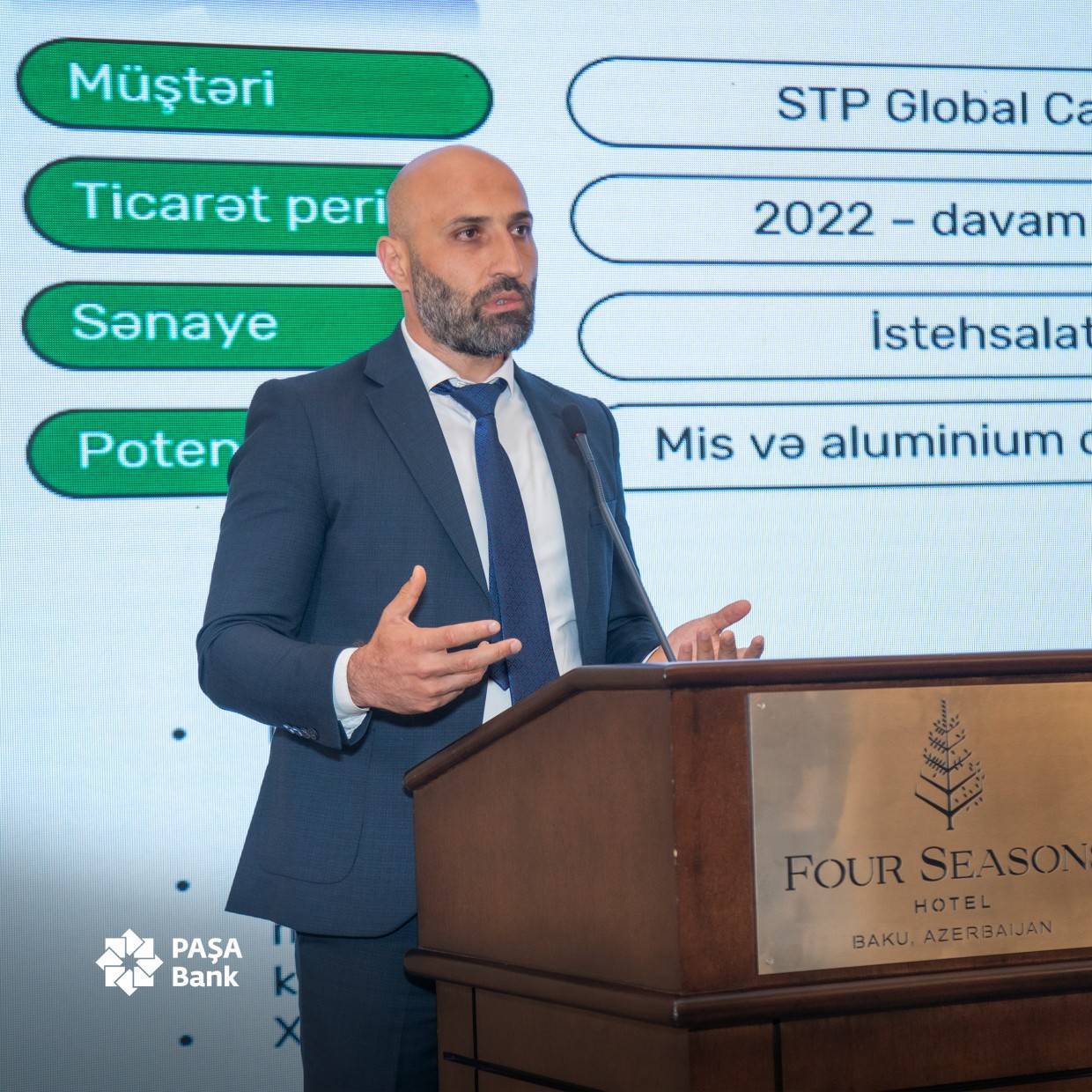 pasha bank xezinedarliq toreme maliyye aletlerinin teqdimati adli seminar kechirib 07