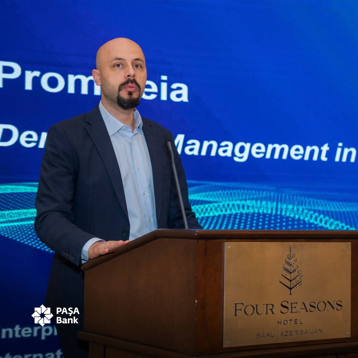 pasha bank xezinedarliq toreme maliyye aletlerinin teqdimati adli seminar kechirib 08