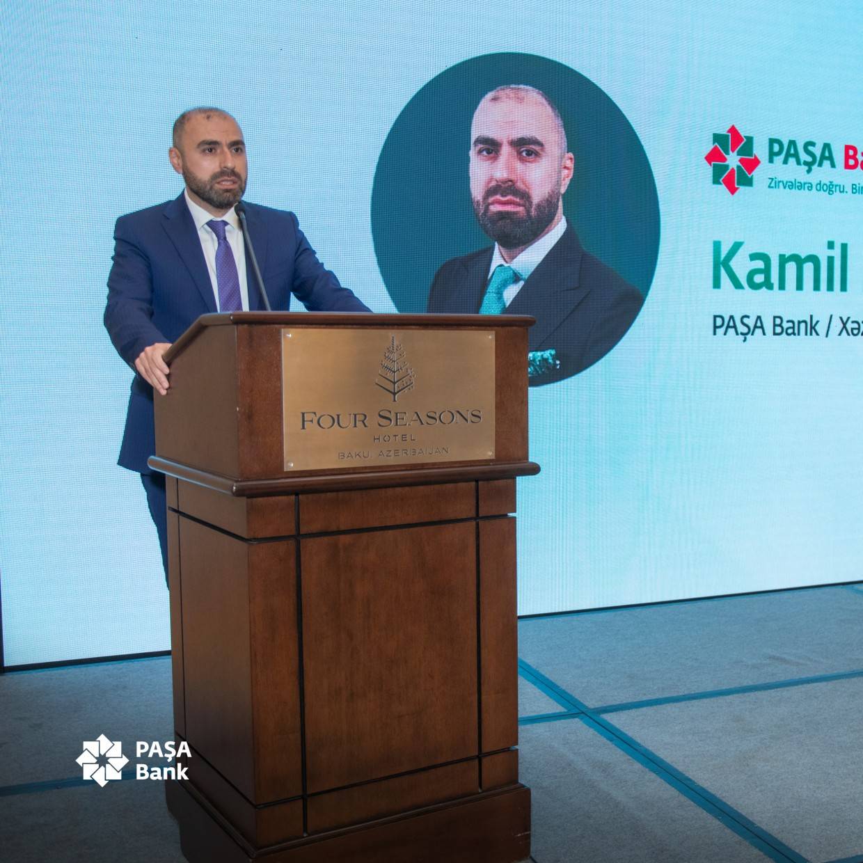 pasha bank xezinedarliq toreme maliyye aletlerinin teqdimati adli seminar kechirib 10