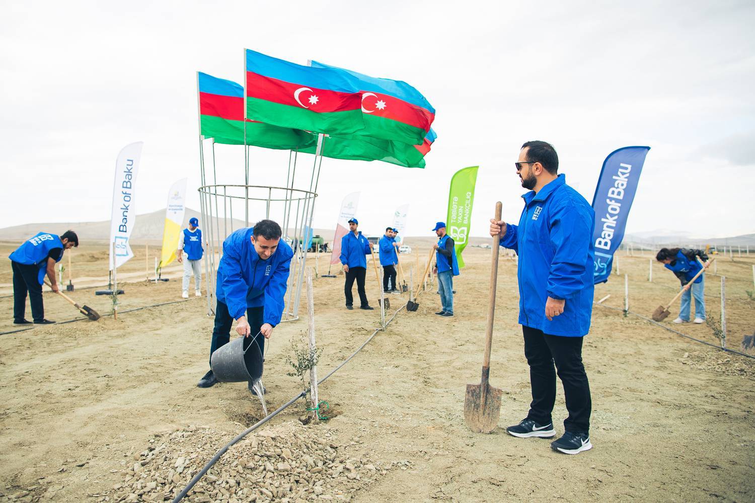 Bank of Baku-dan yaşıl təşəbbüs – növbəti ağacəkmə aksiyası keçirildi 1 2 1