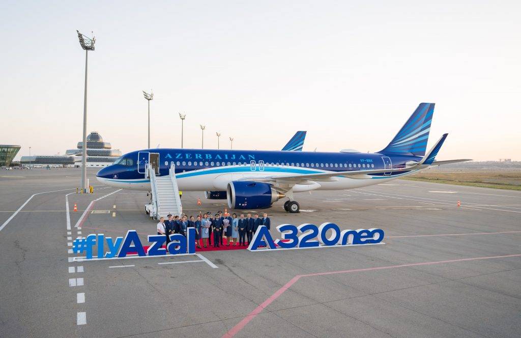 AZAL donanmasını yeniləməyə davam edir: cari ildə ikinci yeni “Airbus A320neo” Bakıya gəldi