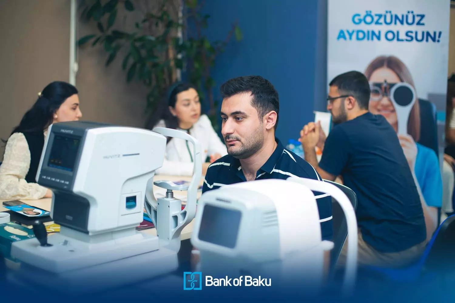 Bank of Baku dan Gozunuz aydin olsun suari ilə saglamliq aksiyasi 1
