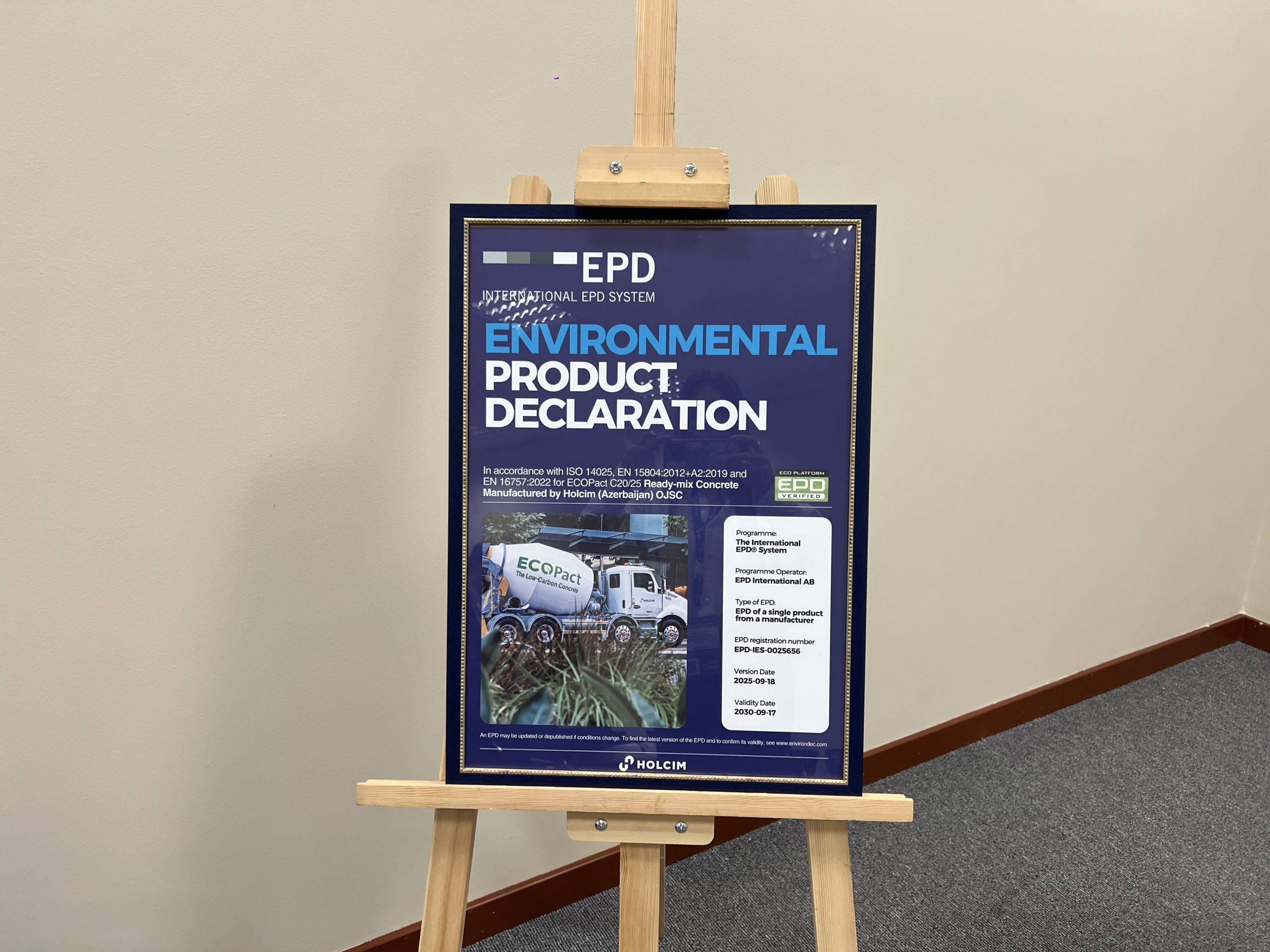 Holcim Azərbaycan “yaşıl məhsullarını” beynəlxalq inşaat sərgisində təqdim edir 5 IMG 4563 scaled