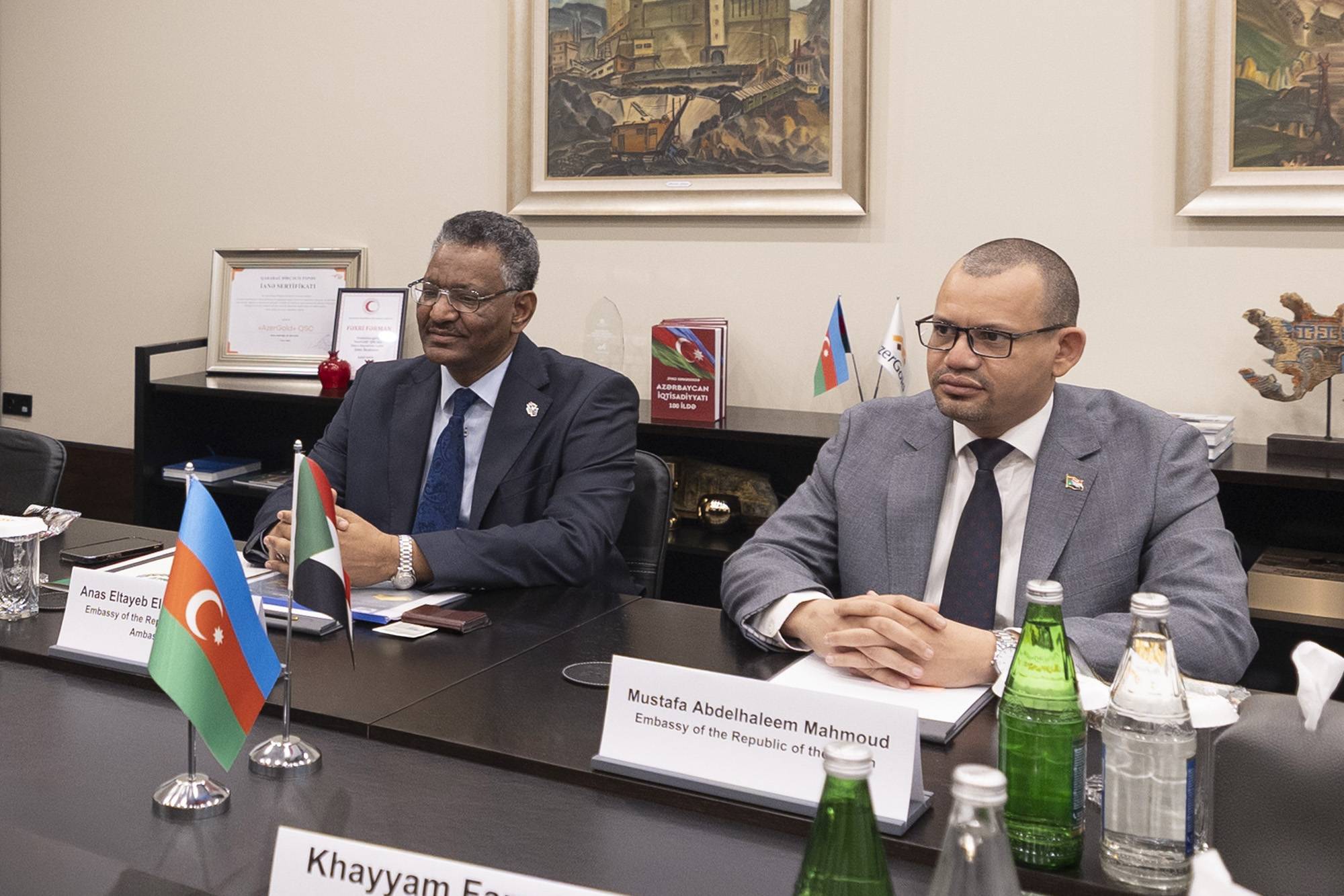 “AzerGold” QSC-də Sudan Respublikasının ölkəmizdəki səfiri ilə görüş keçirilib 1 1 35