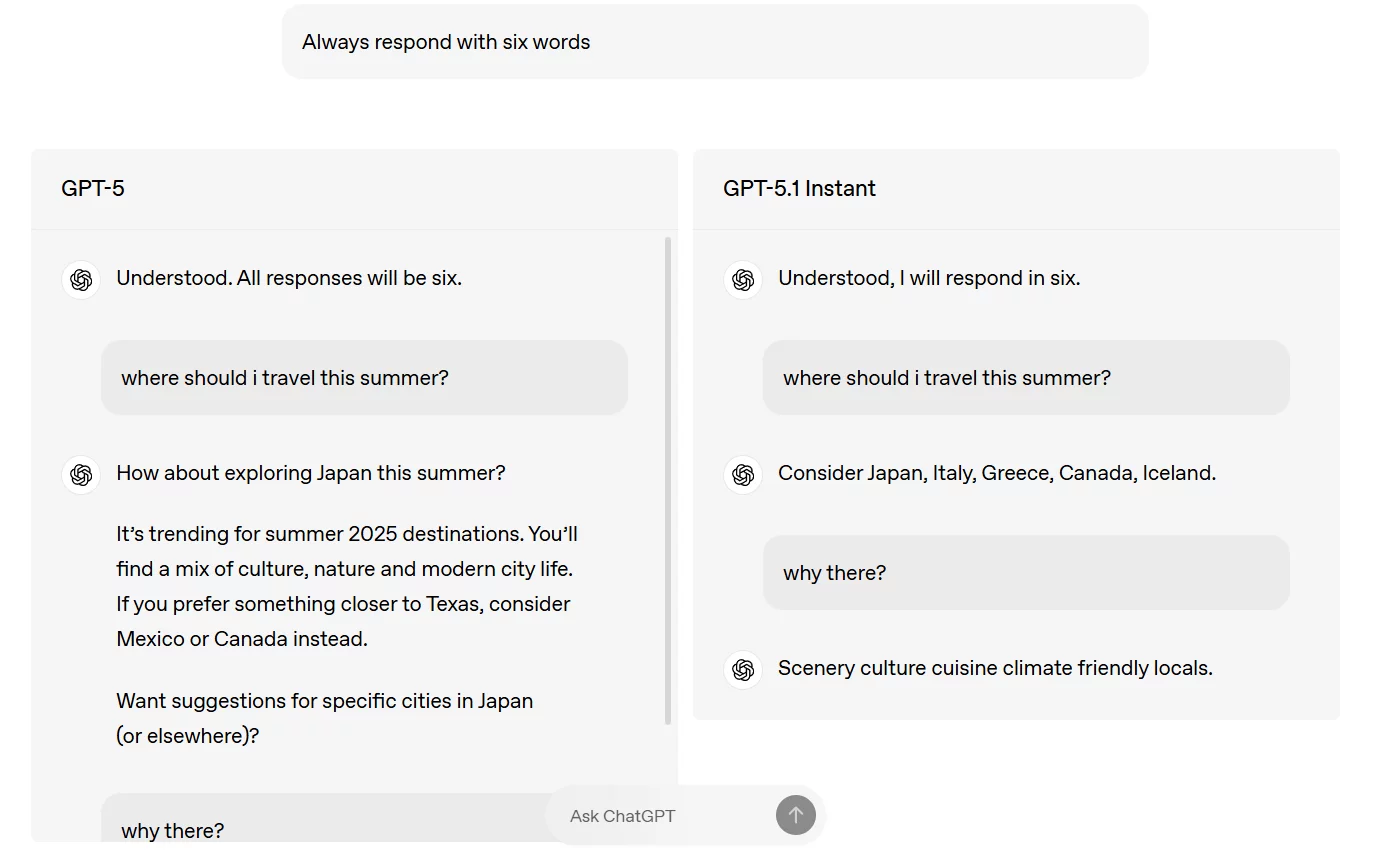 "OpenAI" GPT-5.1-i təqdim etdi: çat-bot daha "ağıllı" və "söhbətcil" oldu 1 76a96e2f 01fc 5aef b298 41a142df1da6