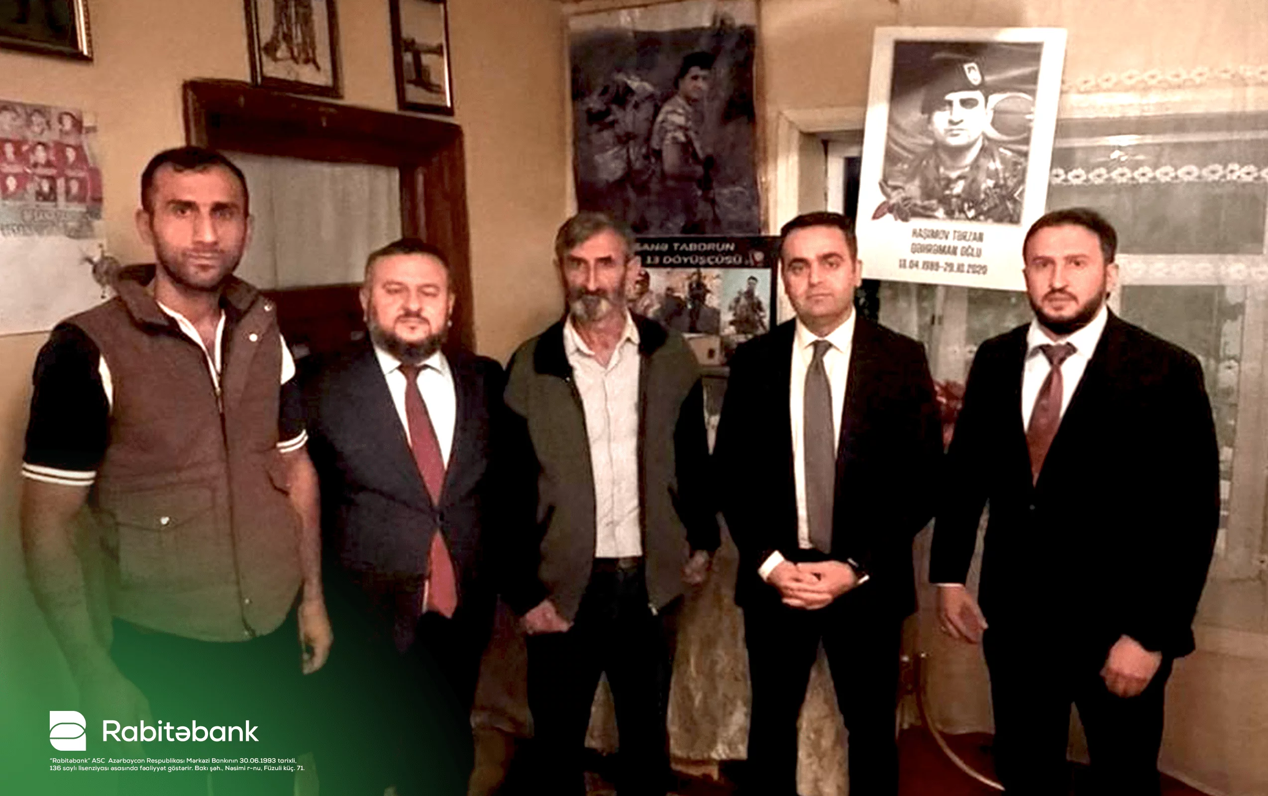 Rabitəbank Zəfər Günü ərəfəsində şəhid ailələrini ziyarət edib 9 press10