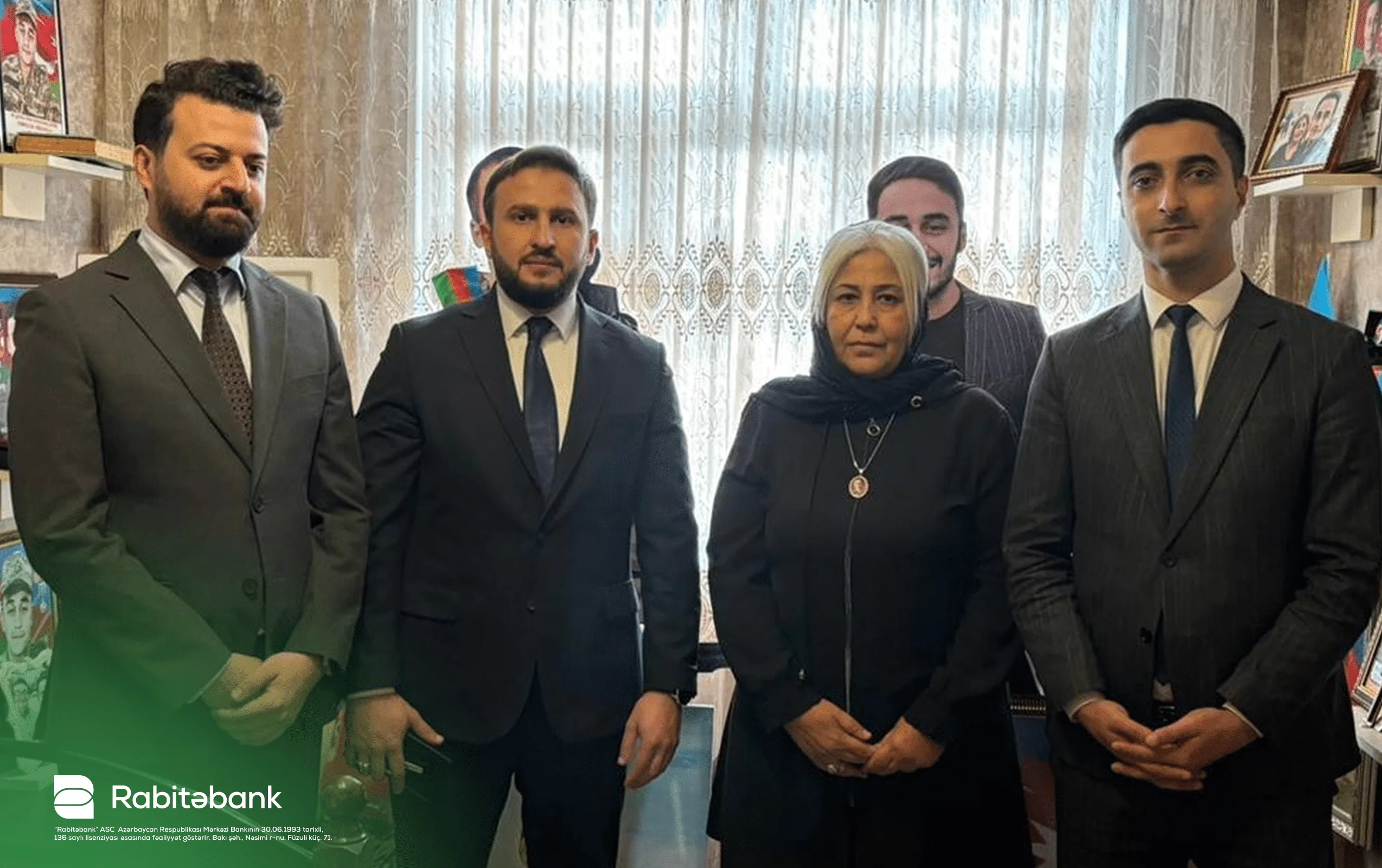 Rabitəbank Zəfər Günü ərəfəsində şəhid ailələrini ziyarət edib 4 press5