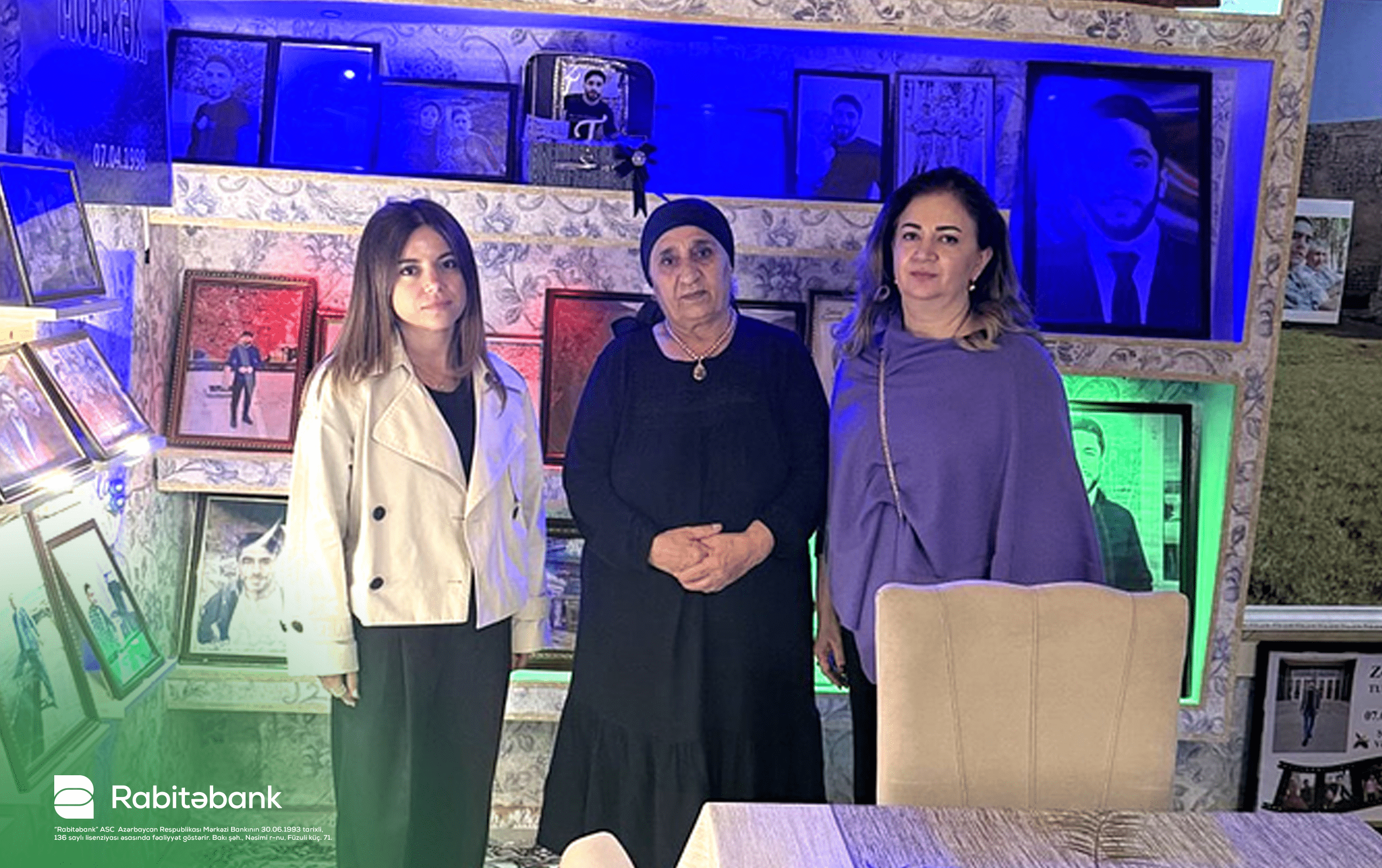 Rabitəbank Zəfər Günü ərəfəsində şəhid ailələrini ziyarət edib 5 press6