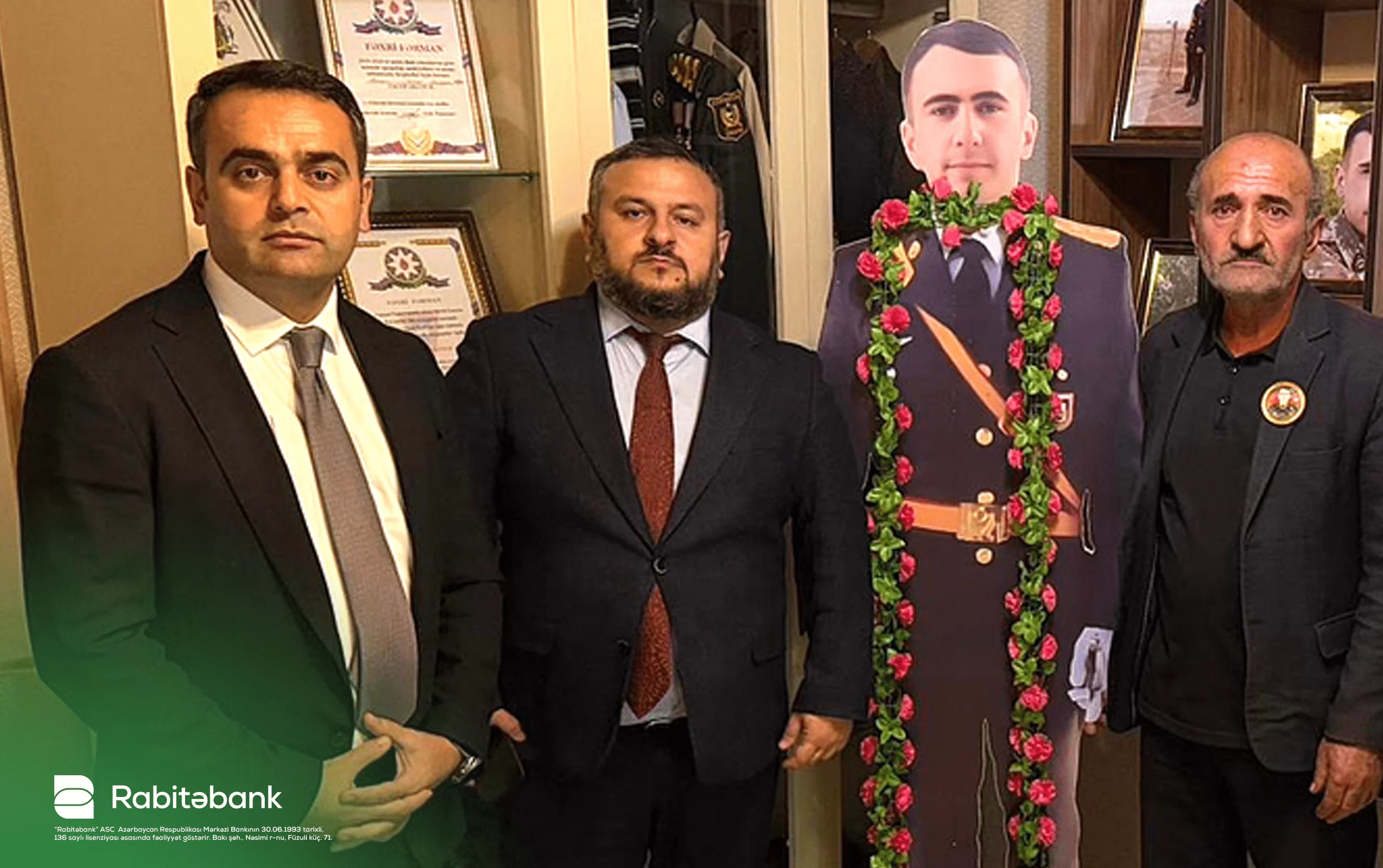 Rabitəbank Zəfər Günü ərəfəsində şəhid ailələrini ziyarət edib 7 press8