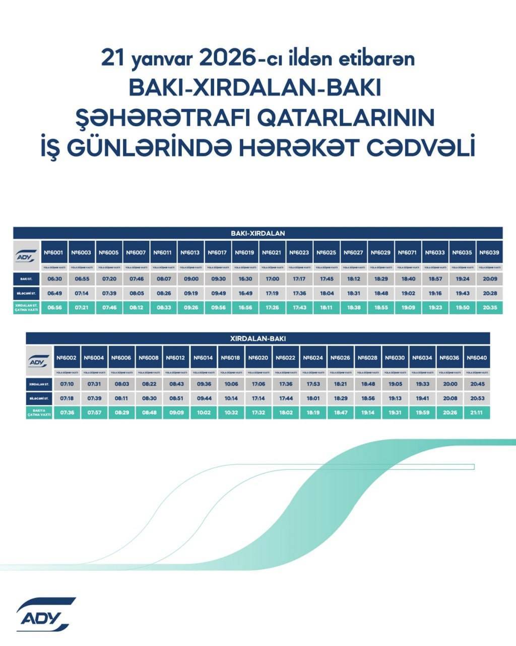Bakı-Sumqayıt qatarları ilə bağlı yenilik 1 1 1