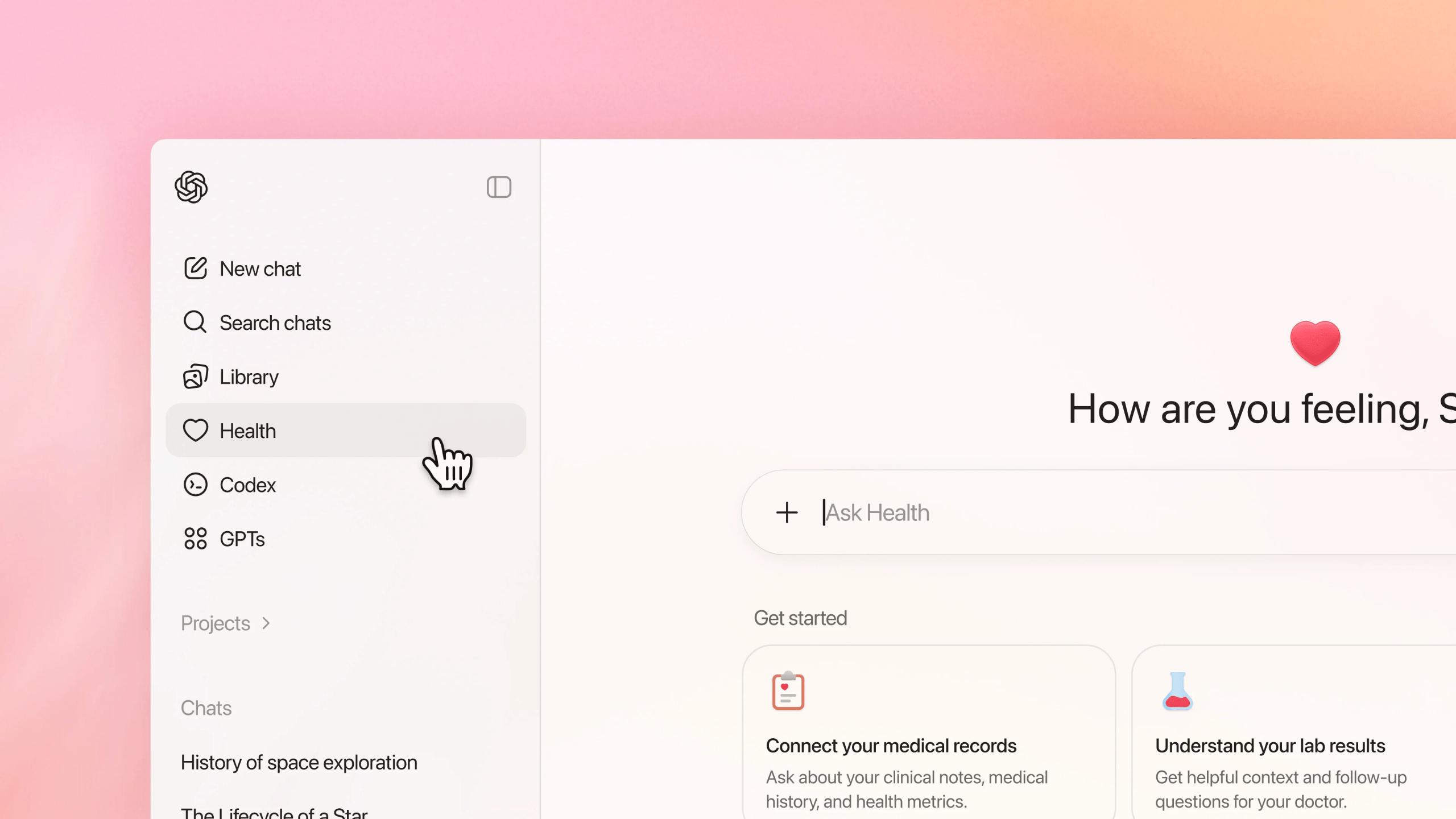 "OpenAI" sağlamlığın izlənməsi üçün "ChatGPT Health" bölməsini təqdim edib 1 image 2026 01 09T093458.497 scaled