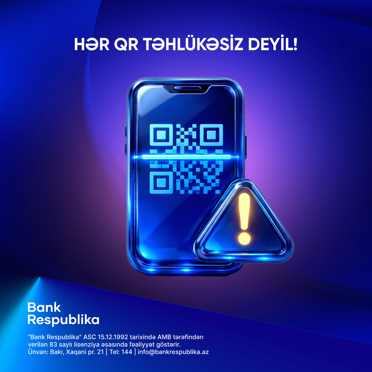 “Bank Respublika”dan Beynəlxalq Təhlükəsiz İnternet Günündə müştərilərə tövsiyələr 6 07 BR Tehlukesizlik