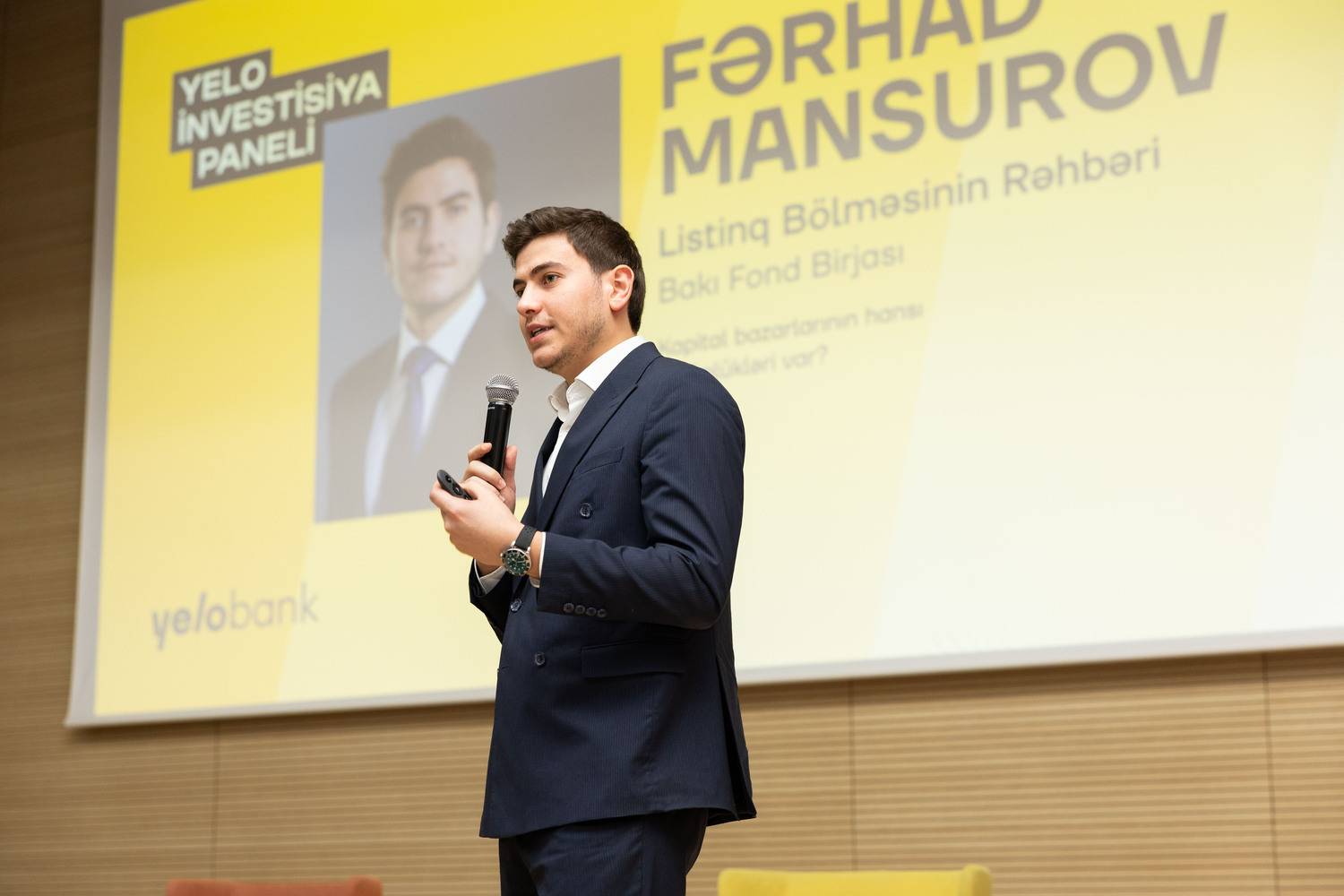 Yelo Bank-da ilk "Yelo İnvestisiya Paneli" keçirilib 9 5 31
