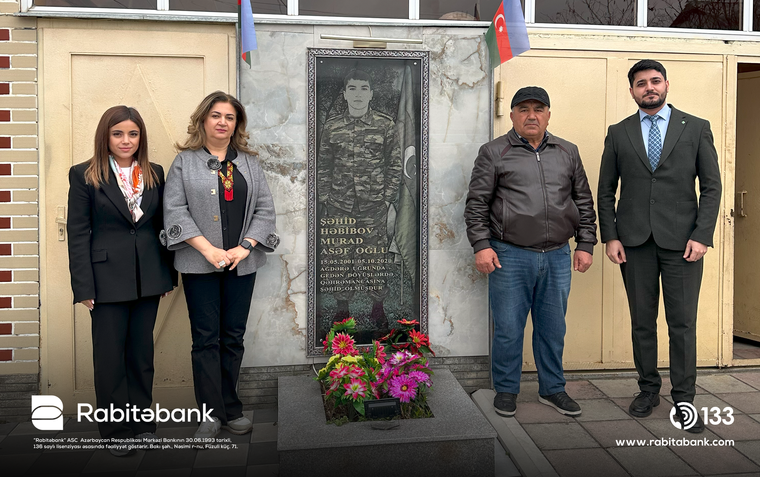 Rabitəbank Ramazan və Novruz bayramı ərəfəsində şəhid ailələrini ziyarət edib 2 2