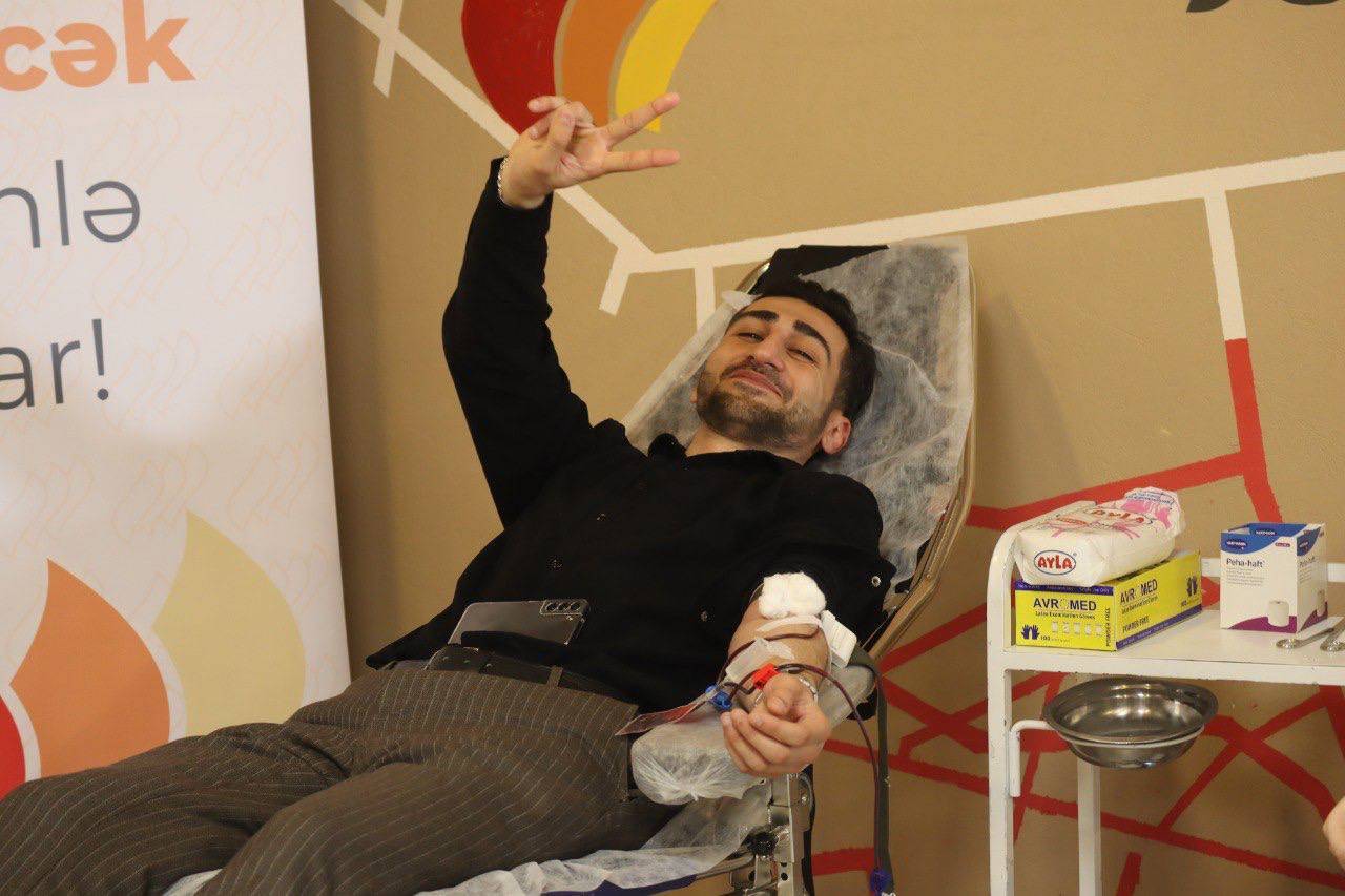 "Atəşgah" Sığortadan "30 il-Sonsuz ümid" adlı qanvermə aksiyası 5 5299043144601114841