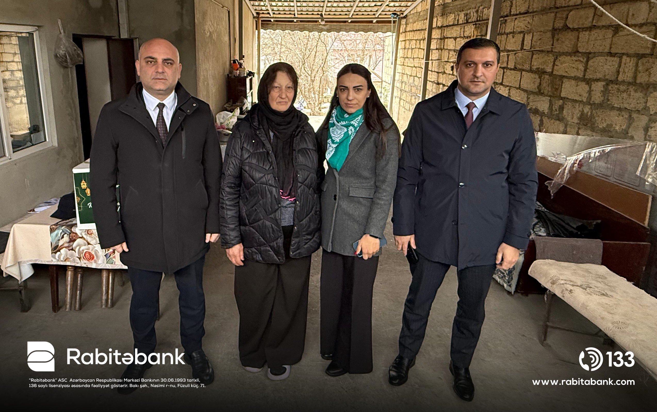 Rabitəbank Ramazan və Novruz bayramı ərəfəsində şəhid ailələrini ziyarət edib 7 8