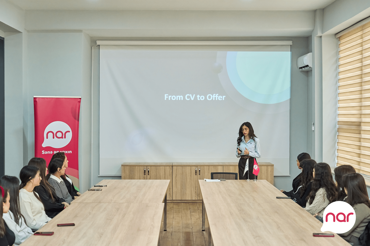 “Nar” peşəkar kadr hazırlığı istiqamətində təlimlərə başladı 4 AzTu 2 OS 3