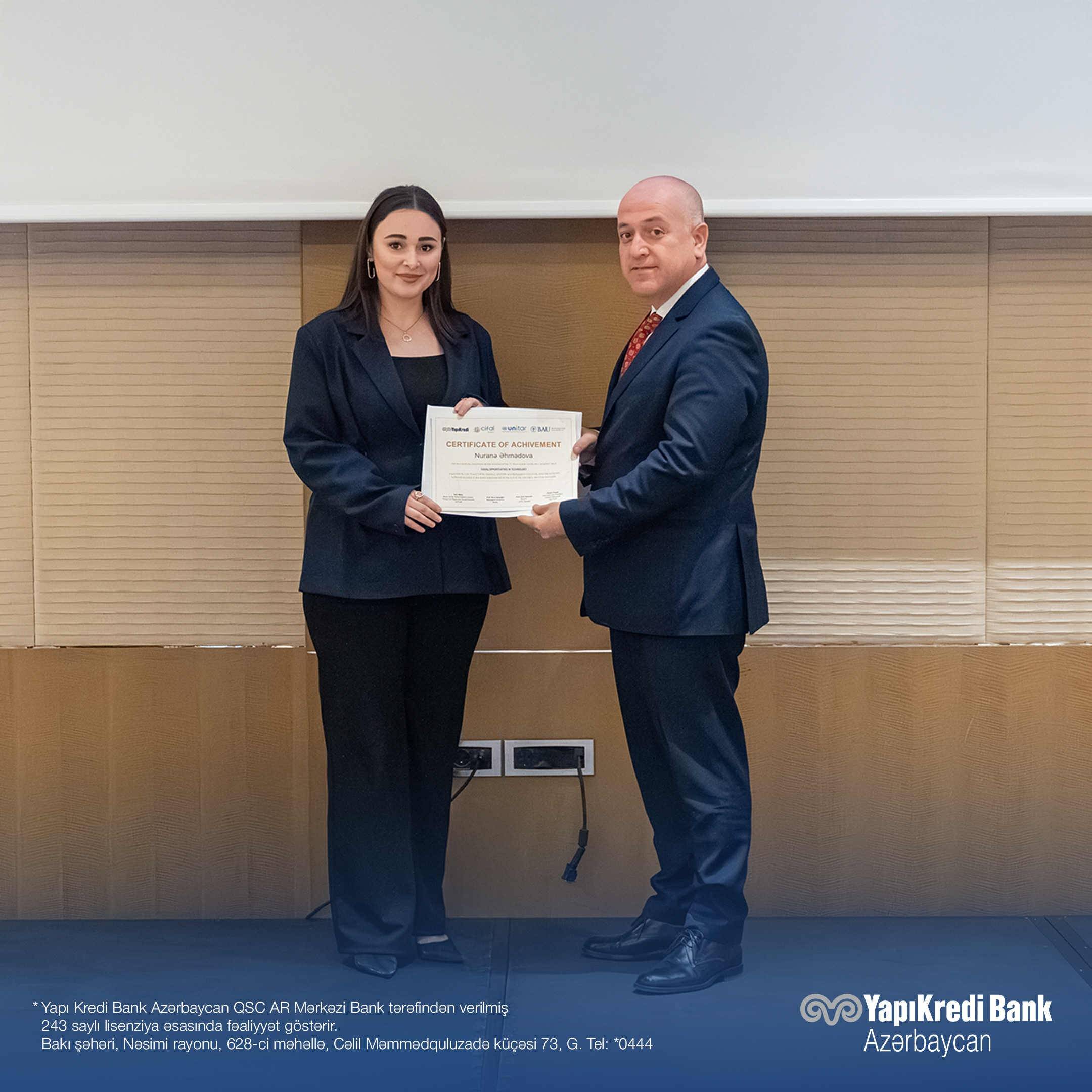 Yapı Kredi, Texnologiyada Fürsət Bərabərliyi proqramını Azərbaycana gətirdi 4 380c4529 6737 4952 ac5f 803e1f9efd20