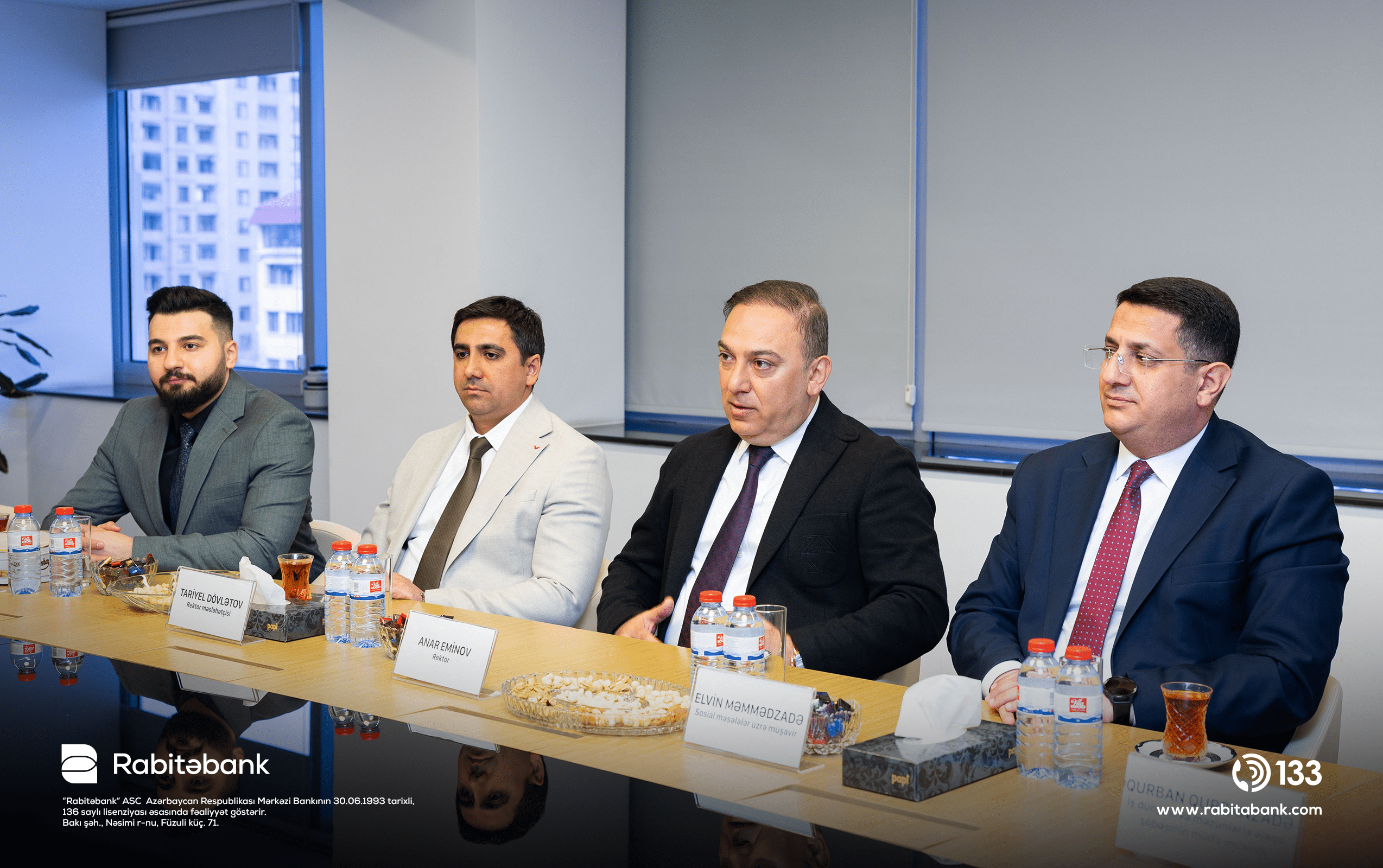 “Rabitəbank” və Mingəçevir Dövlət Universiteti arasında əməkdaşlıq memorandumu imzalanıb 7 9 1