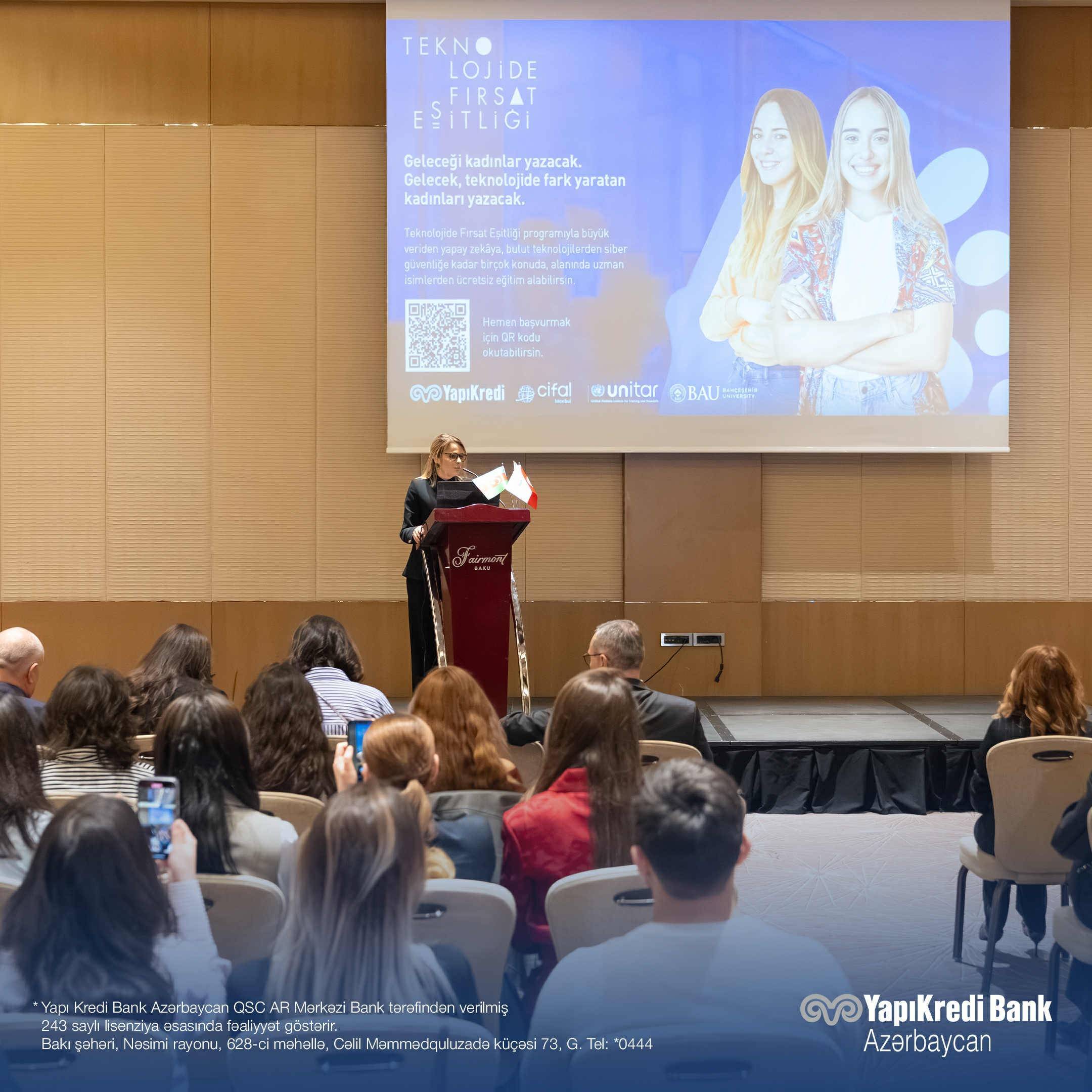 Yapı Kredi, Texnologiyada Fürsət Bərabərliyi proqramını Azərbaycana gətirdi 2 90538fe3 2241 41dd 9a8c 4d8da546982c