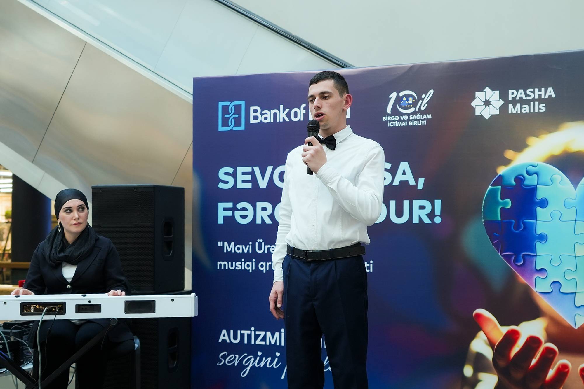 Bank of Baku-dan Autizm Maarifləndirmə ayına özəl layihə: SEVGİ VARSA, FƏRQ YOXDUR! 8 Bank of Baku dan Autizm maarifləndirmə ayina ozəl layihə SEVGI VARSA FERQ YOXDUR 8