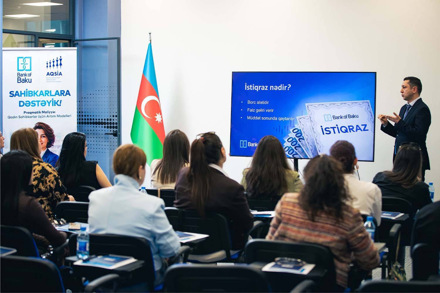 Bank of Baku-dan qadın sahibkarlara dəstək – Praqmatik maliyyə təlimi 7 Bank of Baku dan qadin sahibkarlara dəstək Praqmatik maliyyə təlimi 5